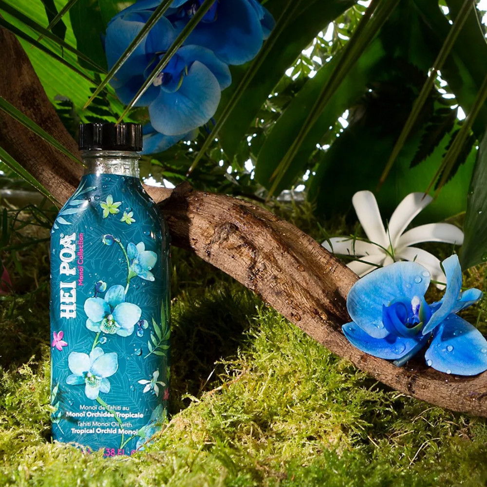 Monoi collection Hei Poa orchidée tropicale 100ml