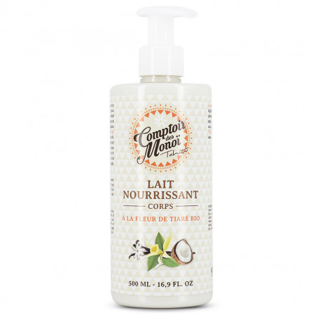 Lait Nourrissant Comptoir des Monoï Tiare Bio 500ml