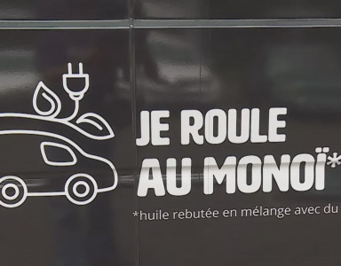 Une entreprise recycle du monoï pour remplacer le carburant de leur camion